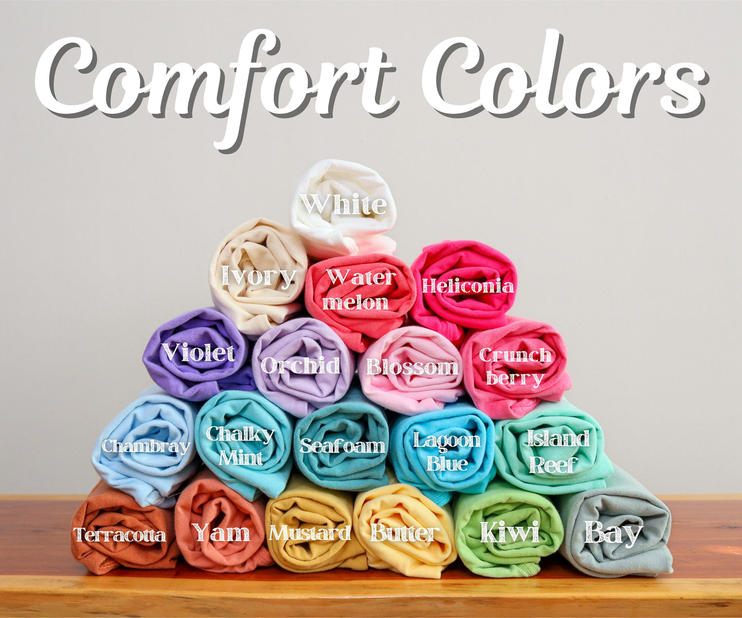 READY TO TEACH- COMFORT COLORS