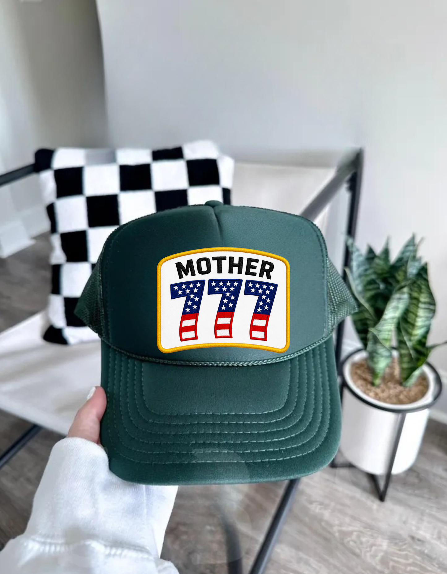 Lucky American Mother 777 Hat