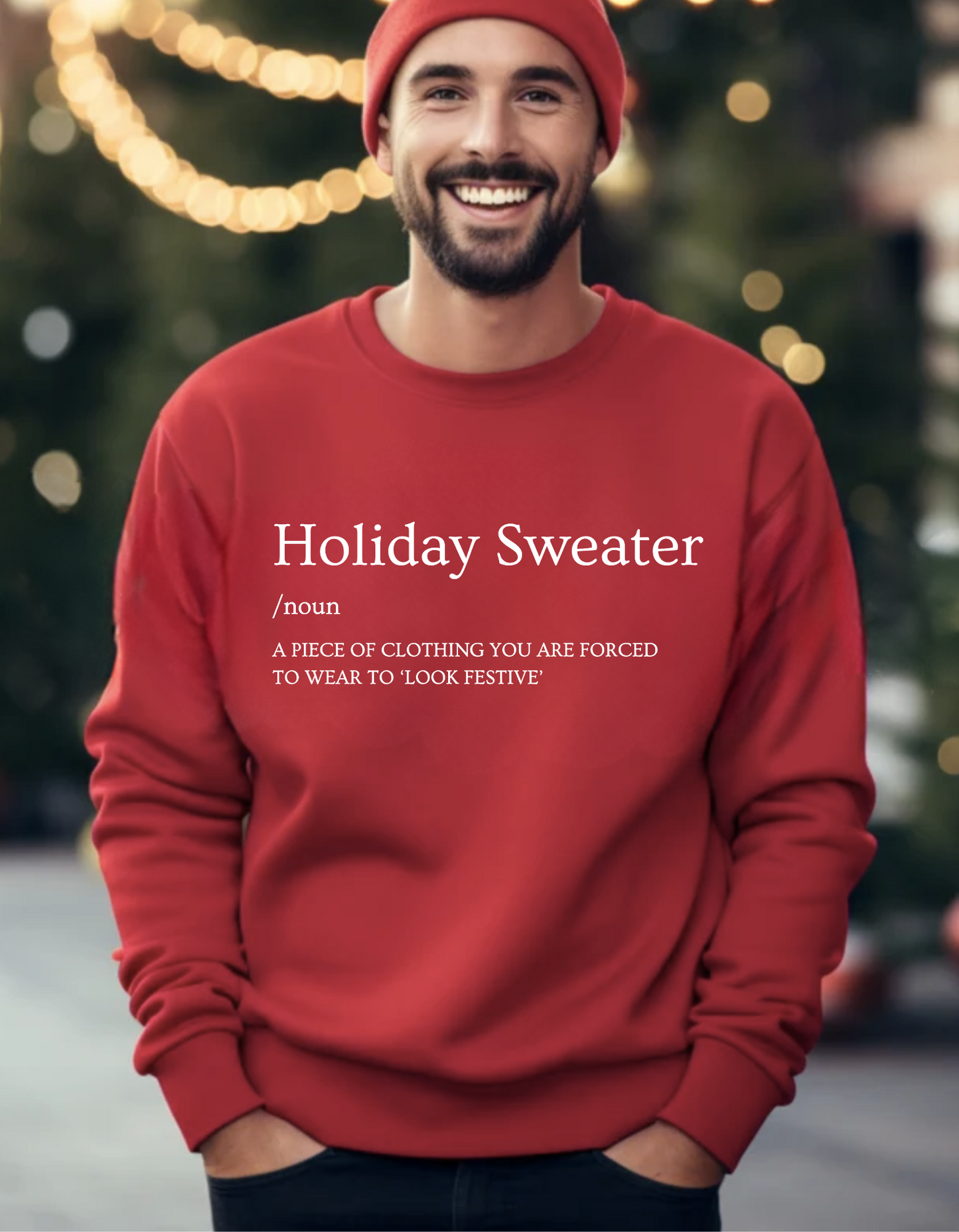 Men’s Holiday Sweatshirt