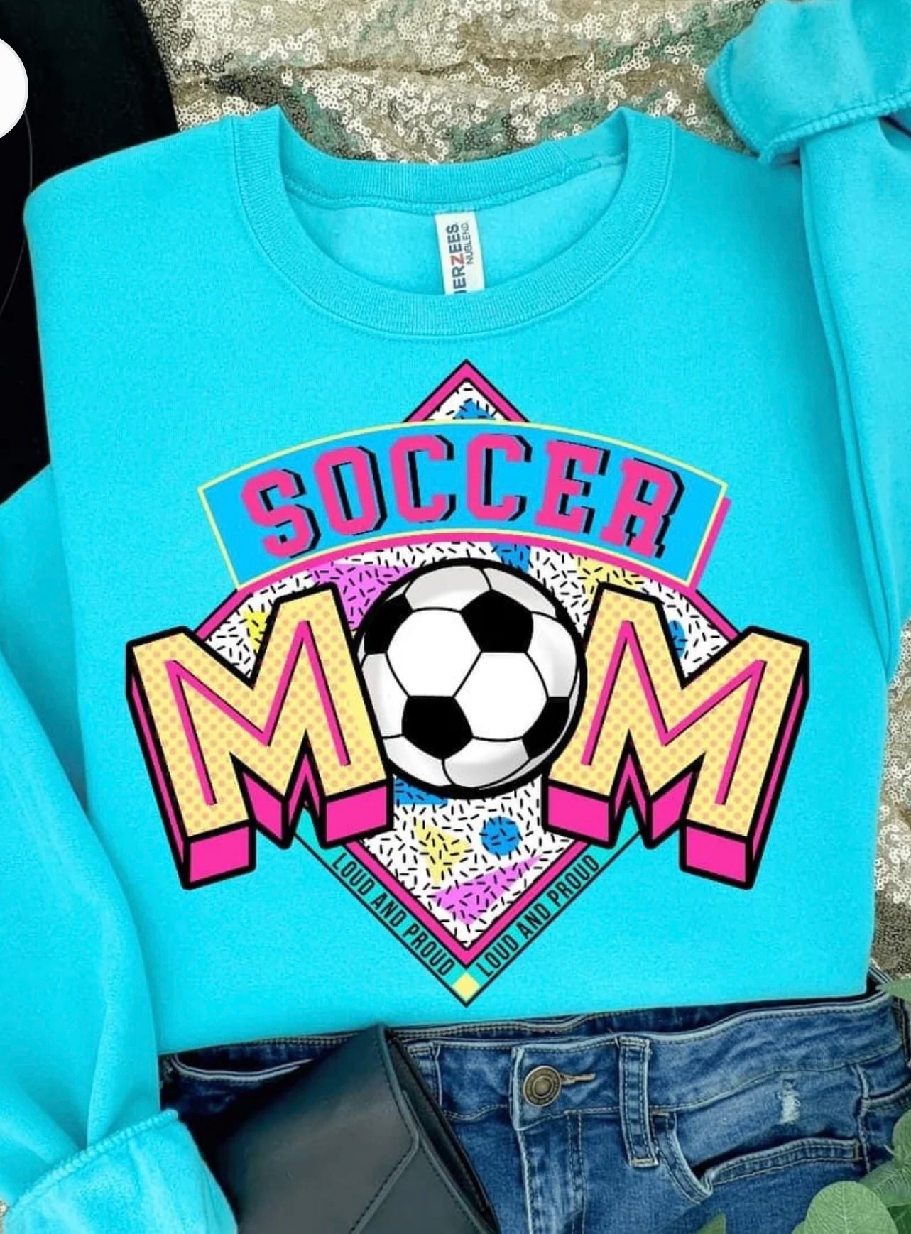 Retro Soccer Mom