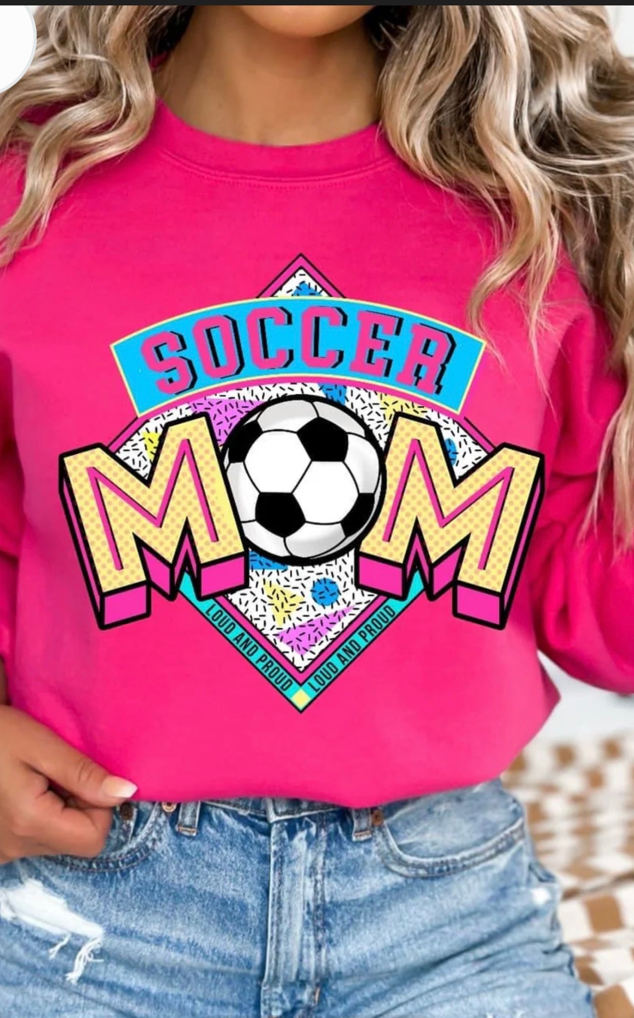 Retro Soccer Mom