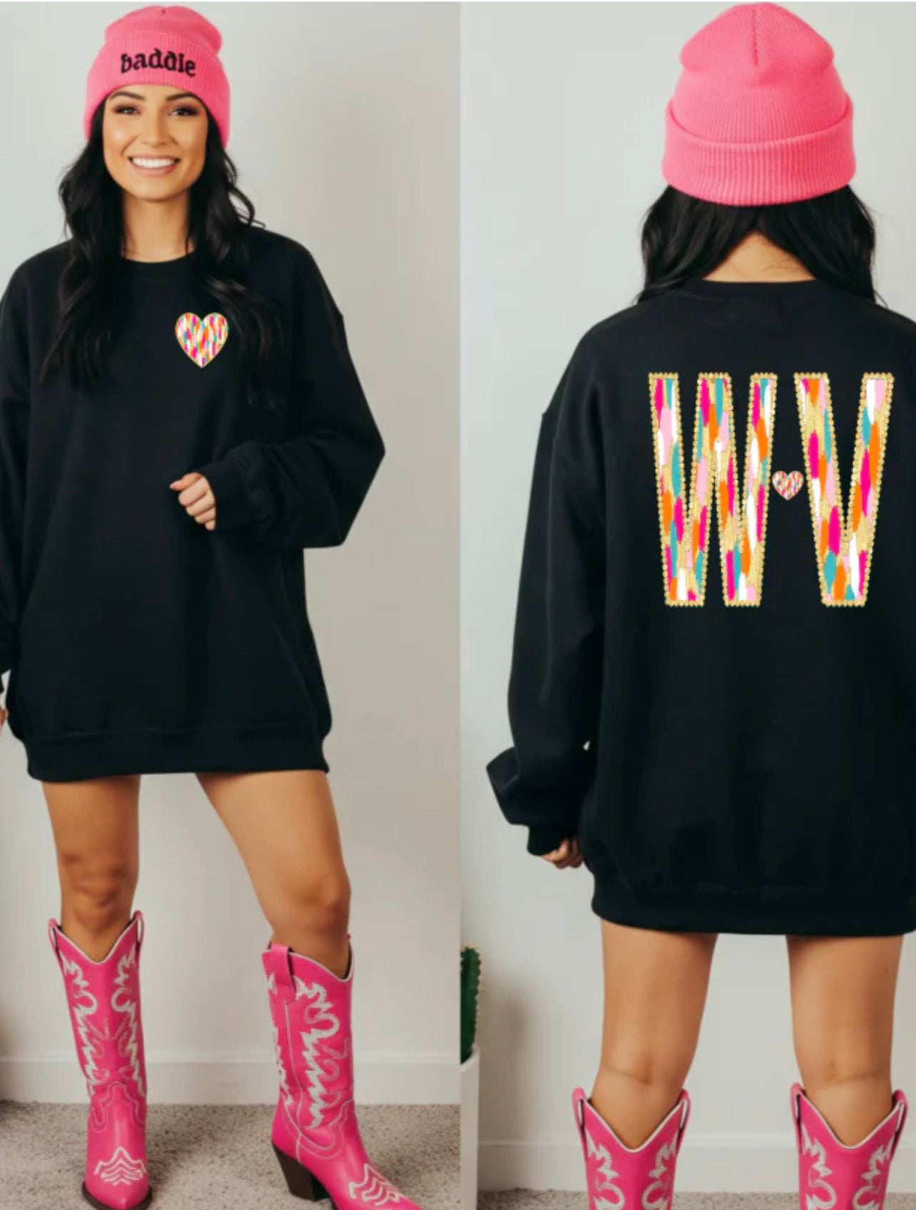 Front & Back WV Painted