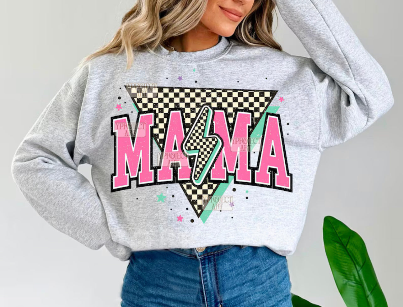 Green Retro Mama