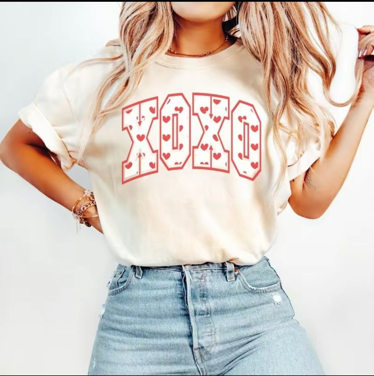 Varsity XOXO - CC LONG SLEEVE