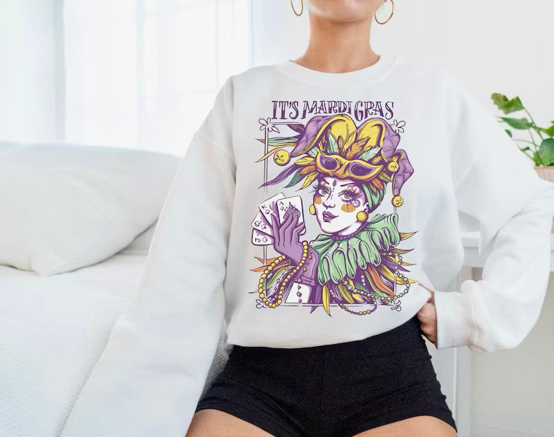 Vintage Mardi Girl
