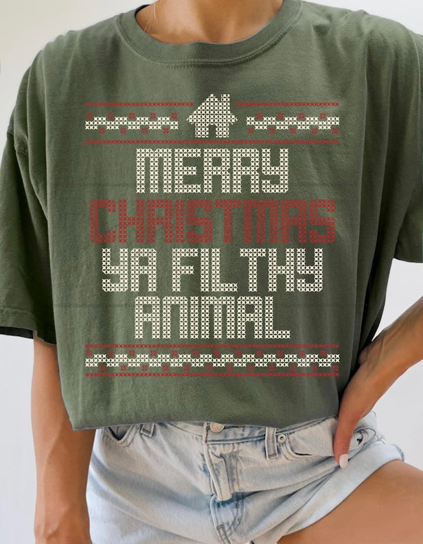 Merry Christmas Ya Filthy Aminal