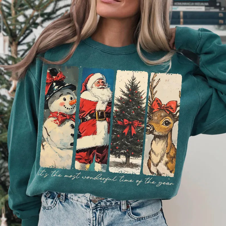 Retro Christmas Panels