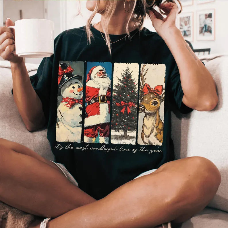 Retro Christmas Panels