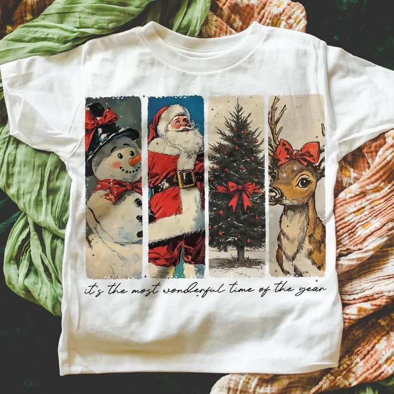 Retro Christmas Panels