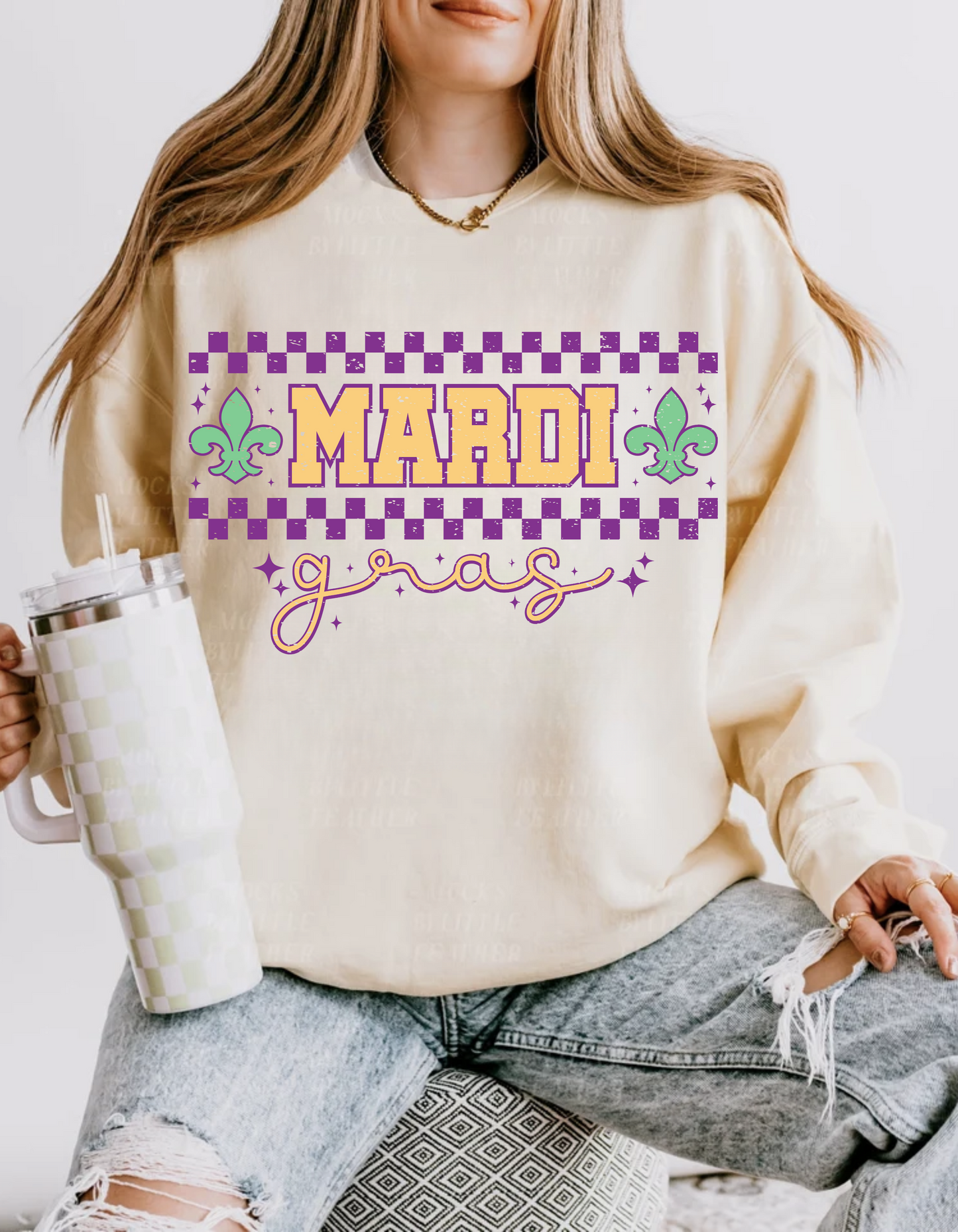 Checkered Mardi Gras
