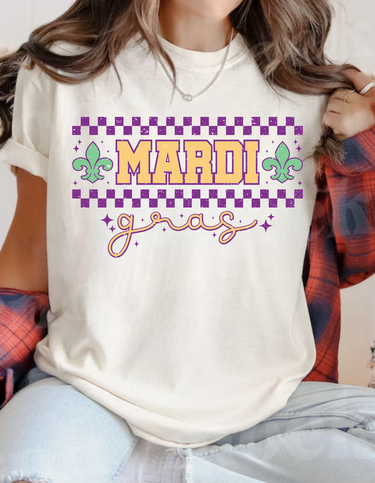 Checkered Mardi Gras