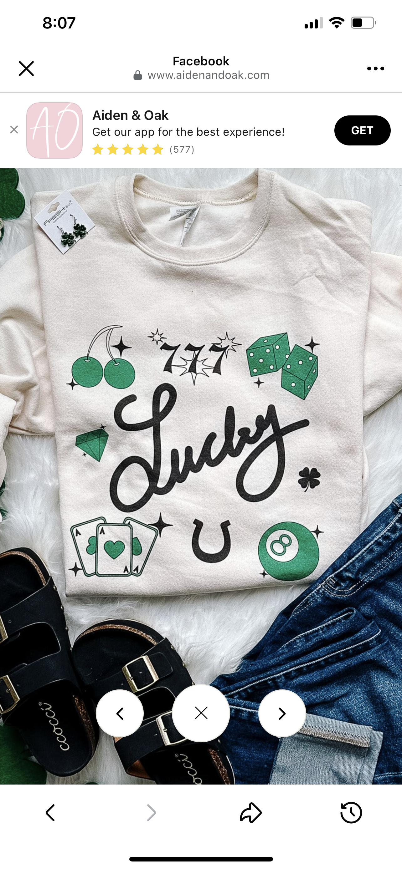 Lucky 777 collage