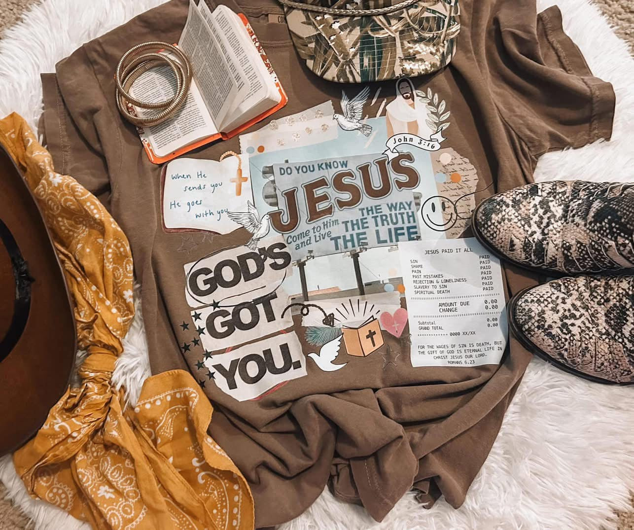 Jesus got you collage