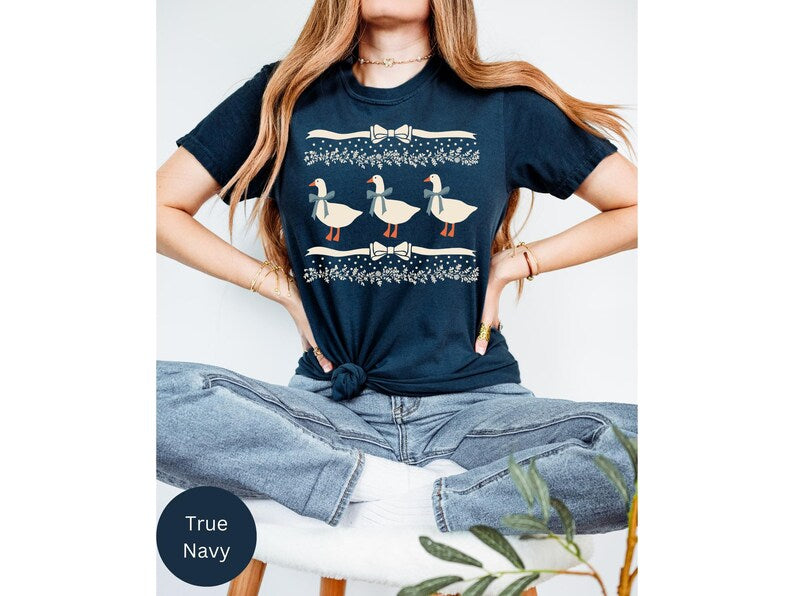 Bow Vintage Goose