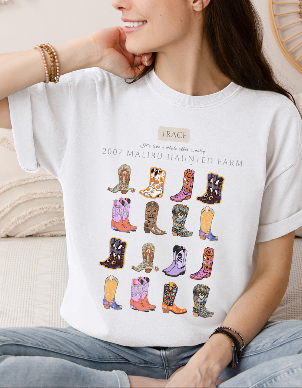 Cowboys Boots Vintage Inspired Tee