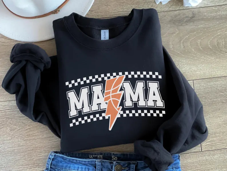 Basketball lightening bolt MAMA