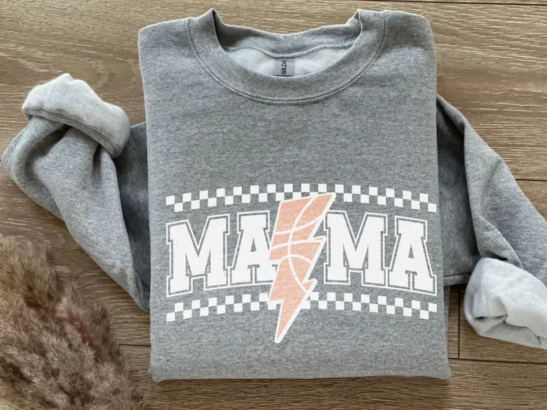 Basketball lightening bolt MAMA