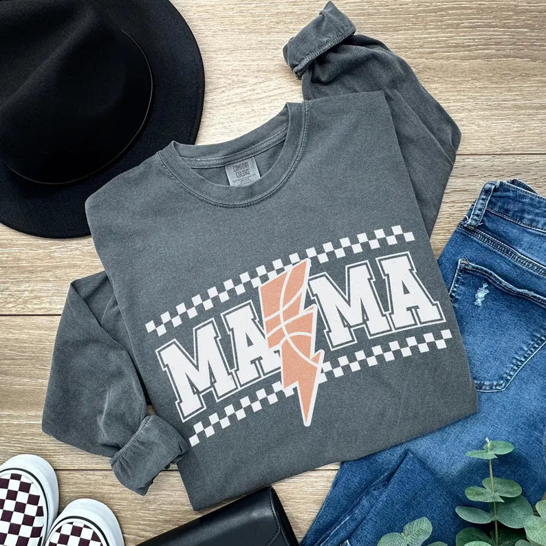 Basketball lightening bolt MAMA