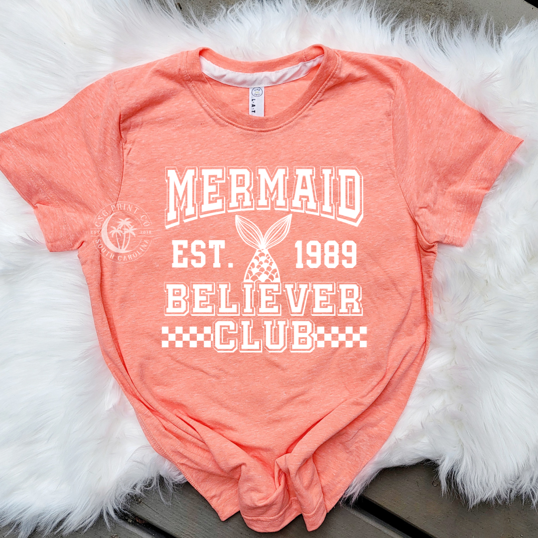Mermaid Believer Club- Adults+Kids