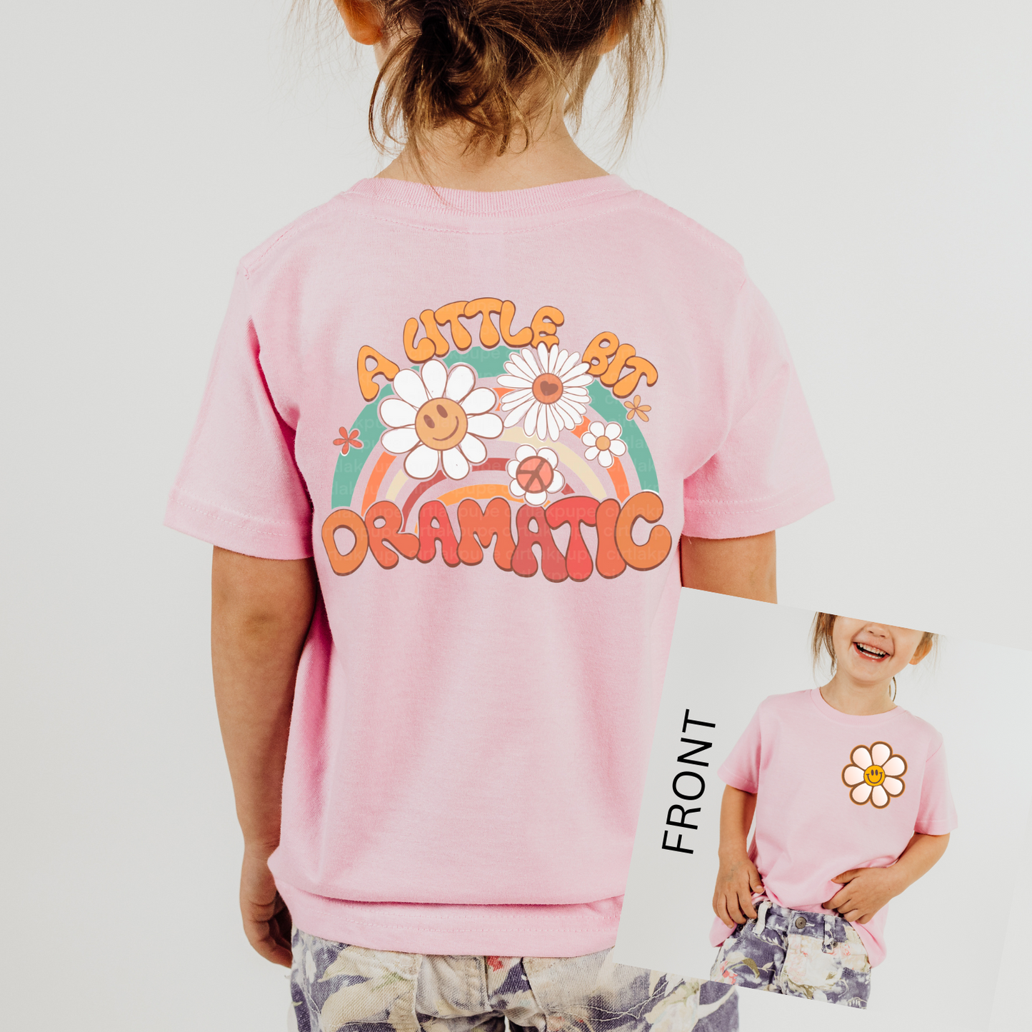A Little Bit Dramatic-Kids Pocket & Back