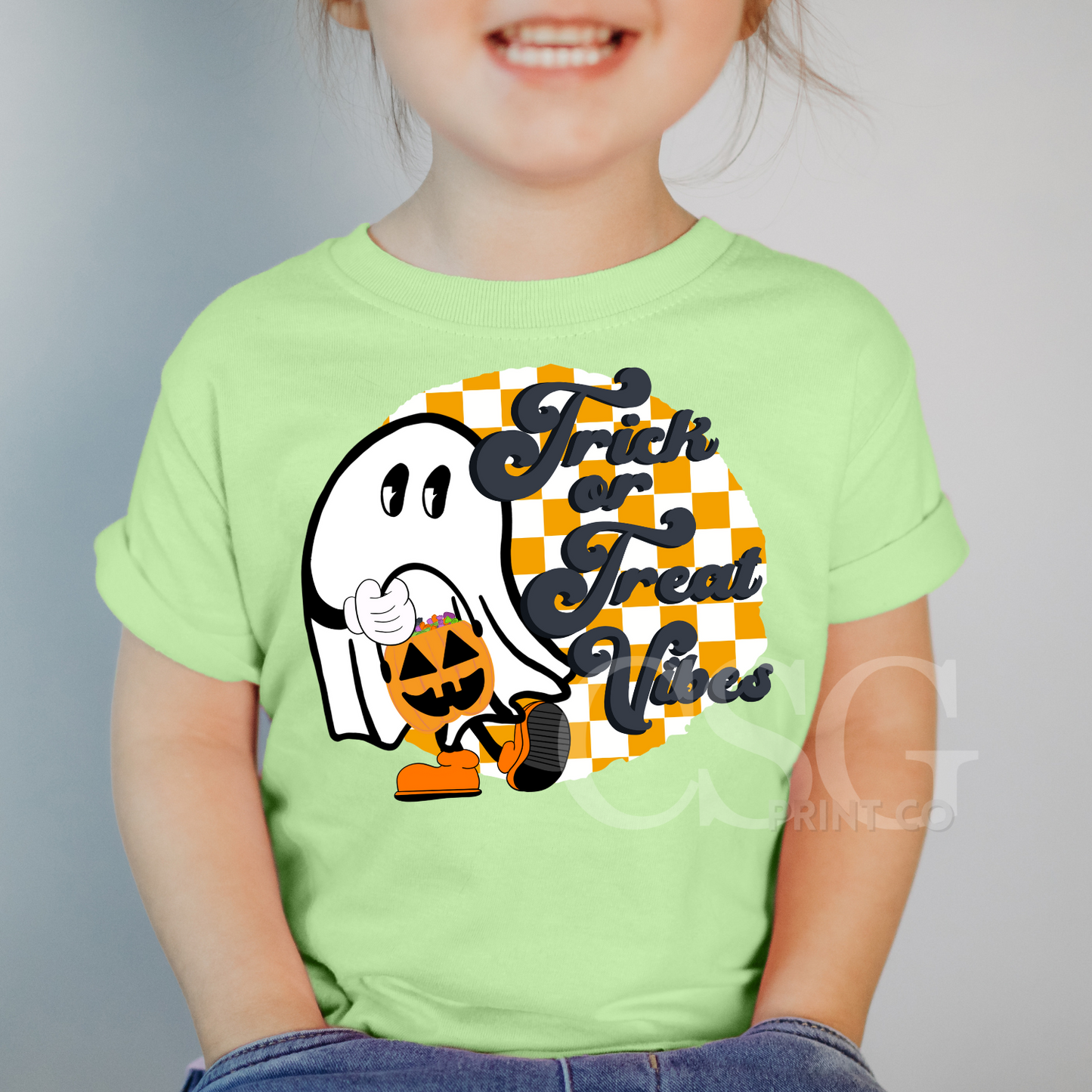 Trick or Treat Vibes Checkerboard