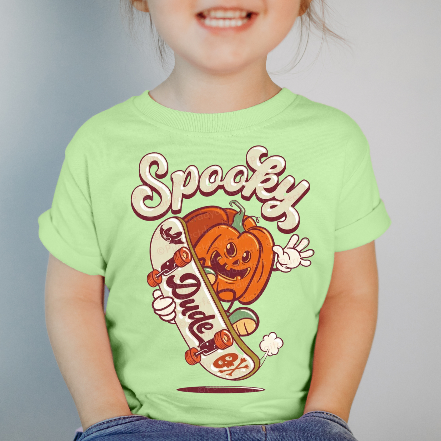 Spooky Dude- Skateboard Pumpkin