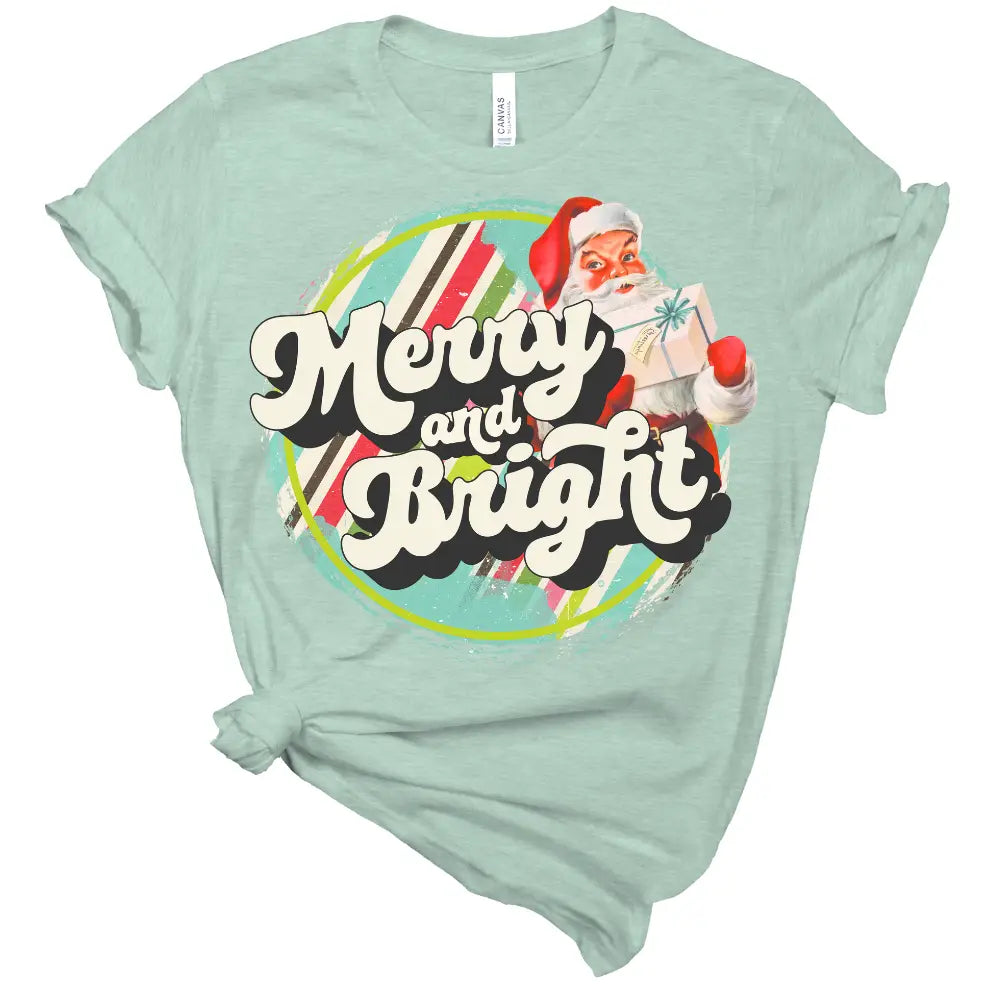 Retro Striped Circle Merry and Bright-Adult