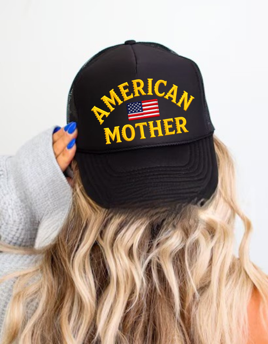 American Mother Flag Hat