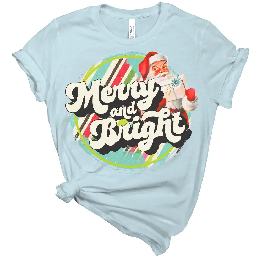 Retro Striped Circle Merry and Bright-Adult