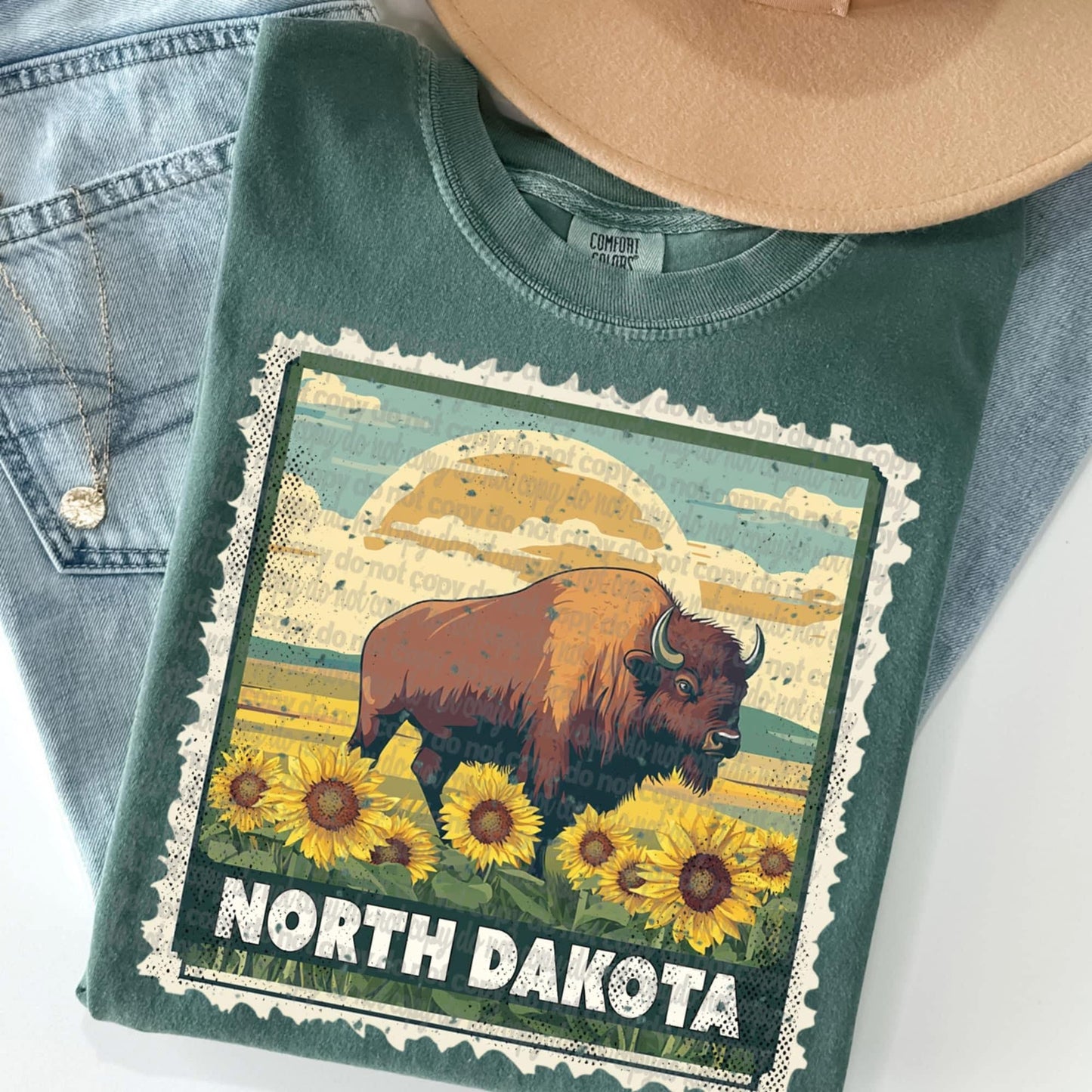 North Dakota Stamp
