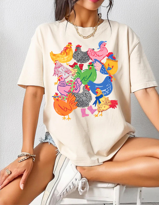 Colorful Chickens