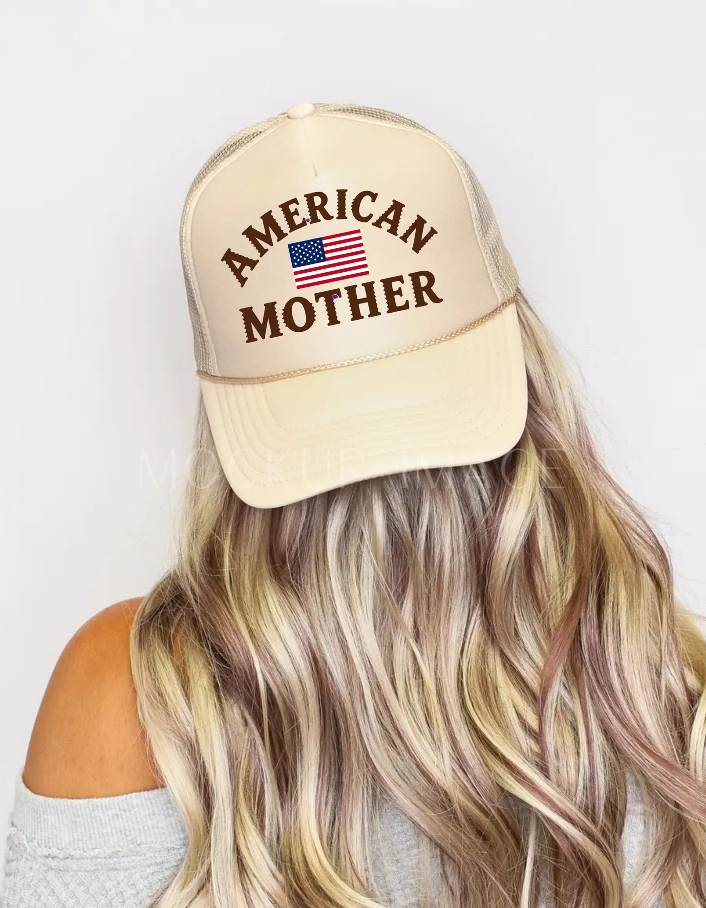 American Mother Flag Hat