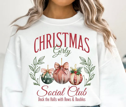 Christmas Girly Social Club