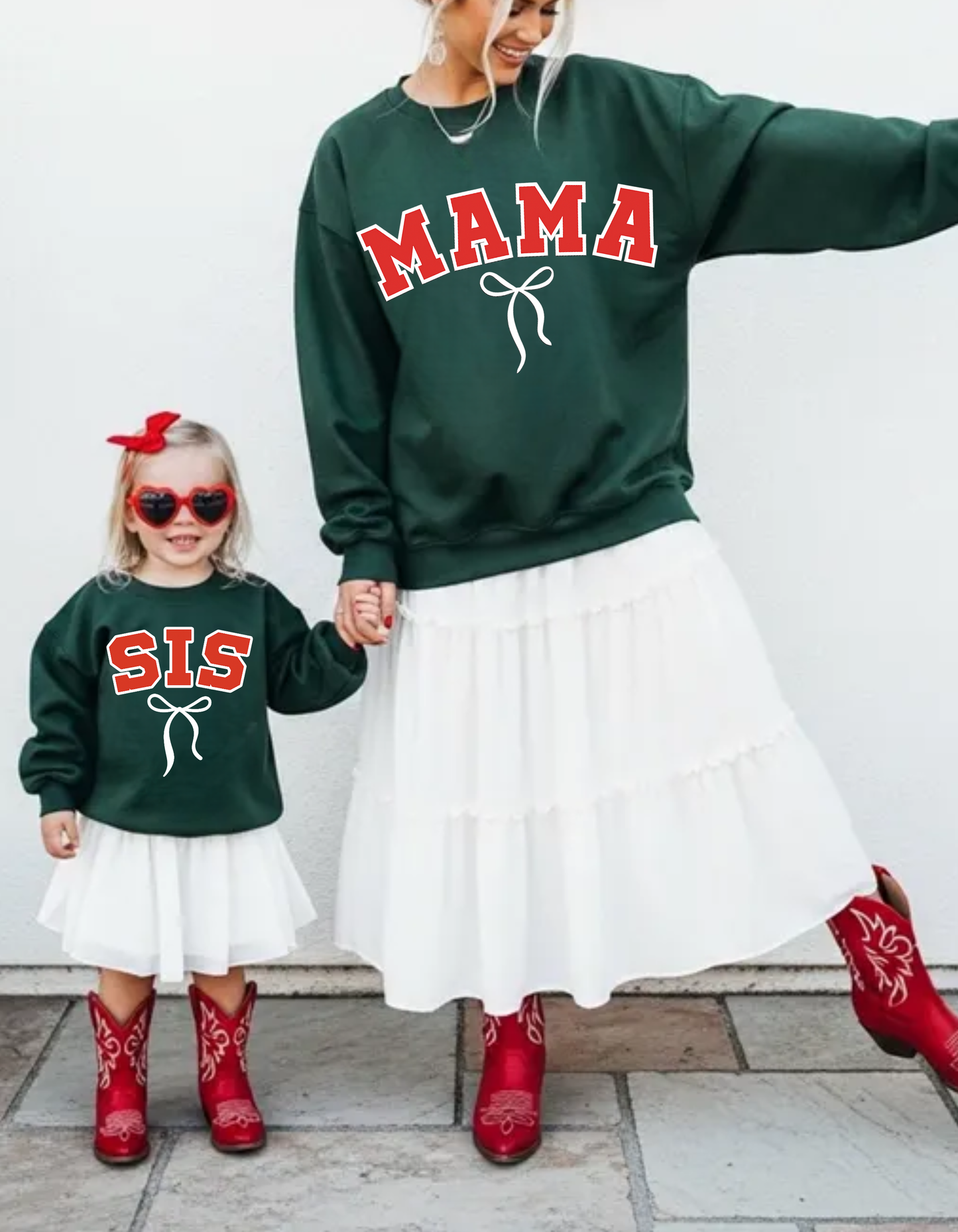 Mama Christmas Bow