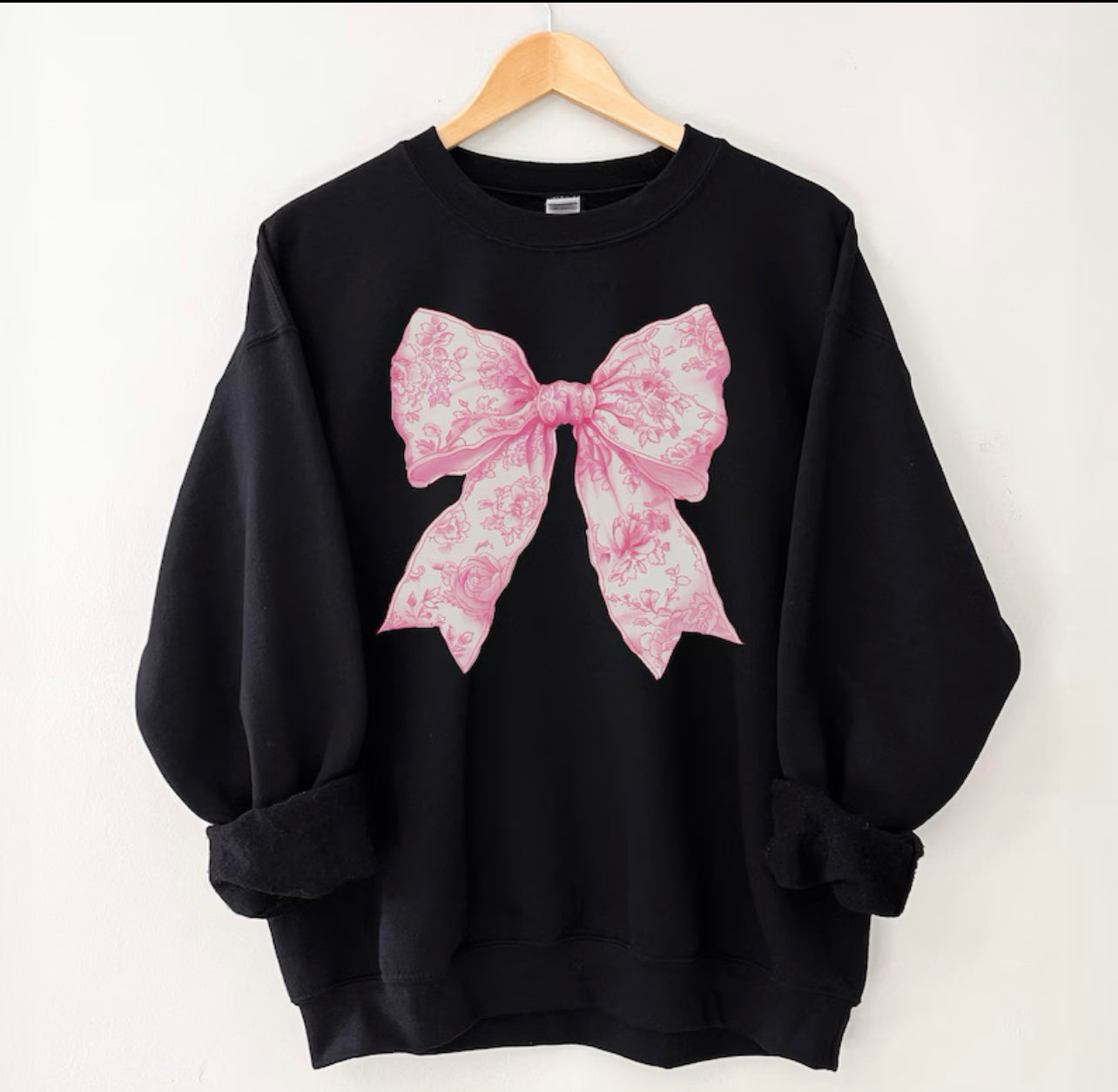 Pink Pattern Bow