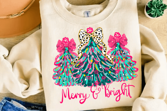 $10 Gildan Tee Merry & Bright Tree Deal