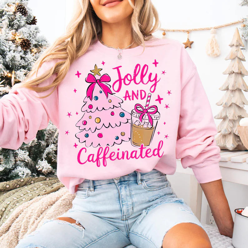 Jolly & Caffeinated Pink Tree