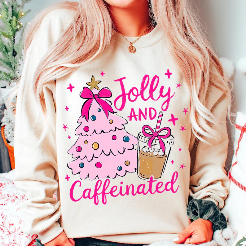 Jolly & Caffeinated Pink Tree