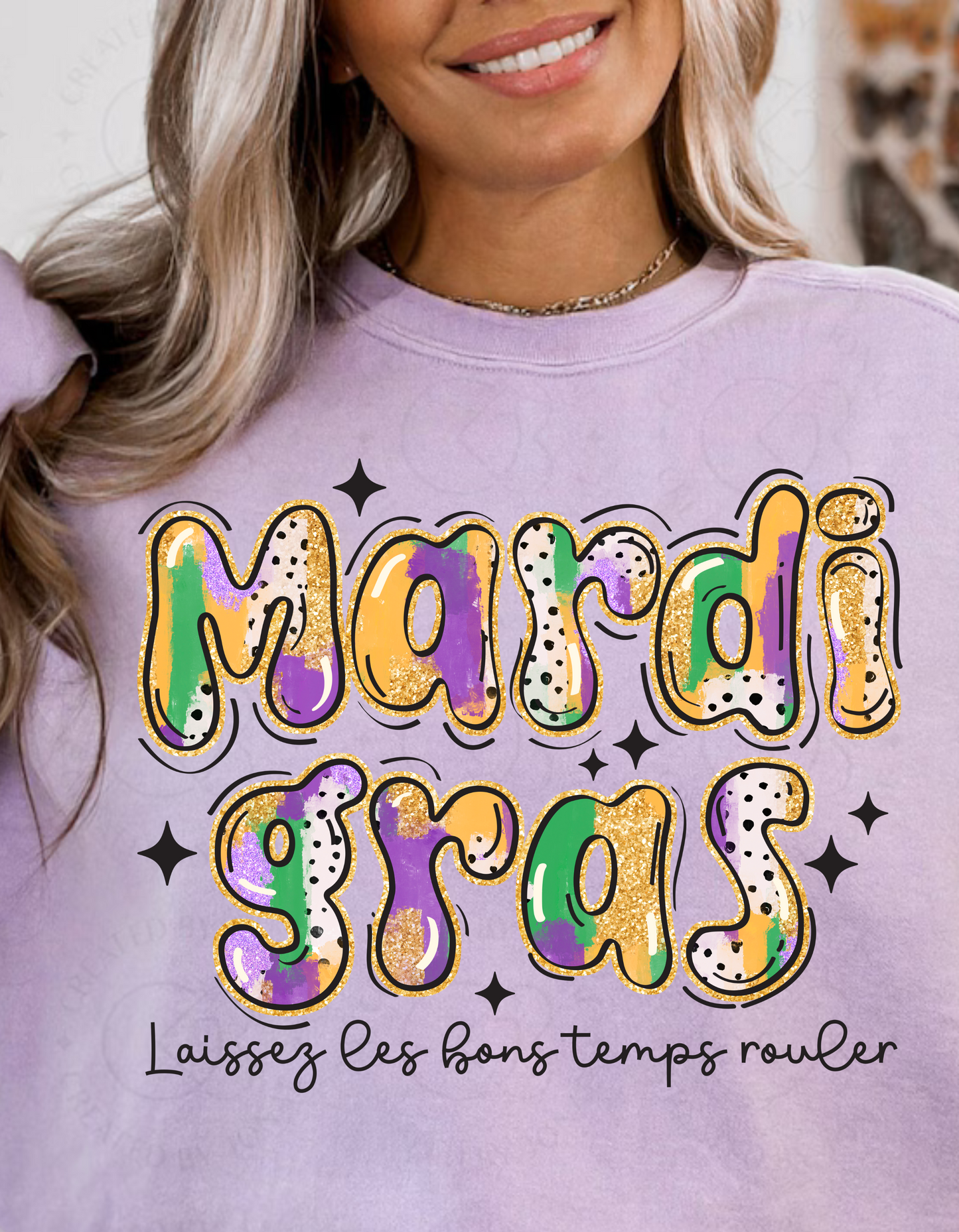 Bubble Mardi Gras