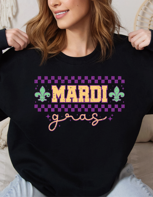 Checkered Mardi Gras