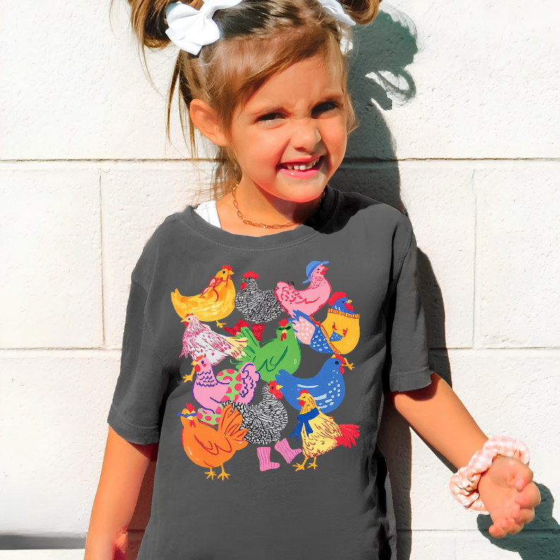 Kids Colorful Chicken