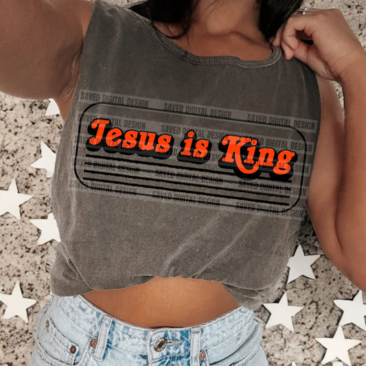 Retro Jesus is King