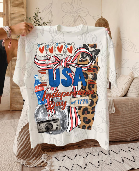Heart USA collage
