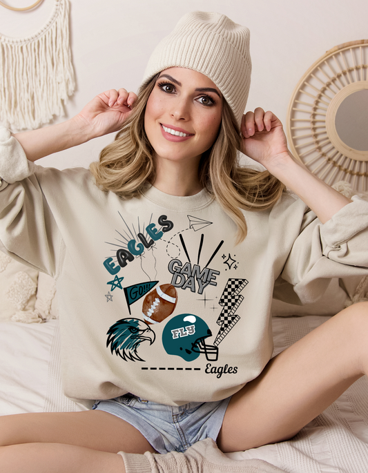 EAGLES Custom Team - Tee or Sweatshirt