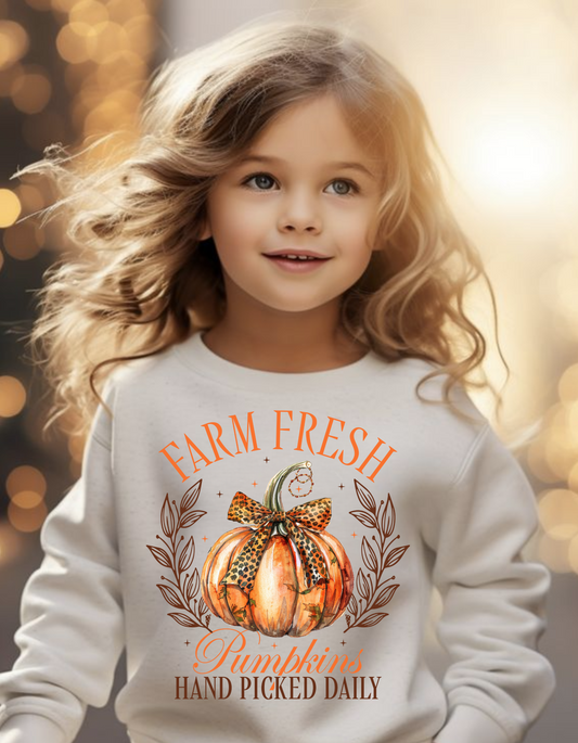 Farm Fresh Pumpkin Kids