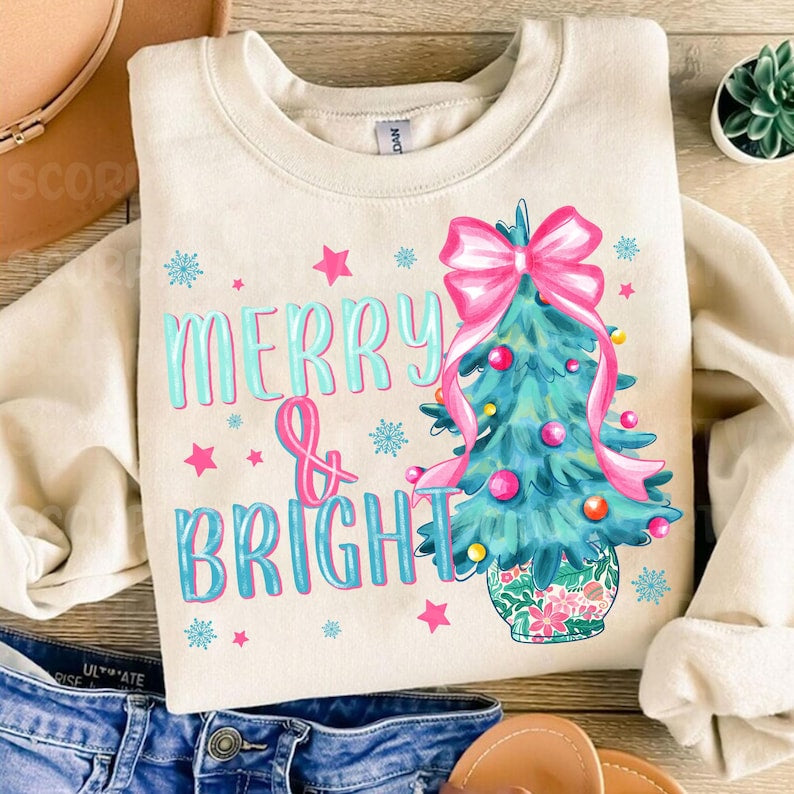 Merry & Bright Christmas Tree