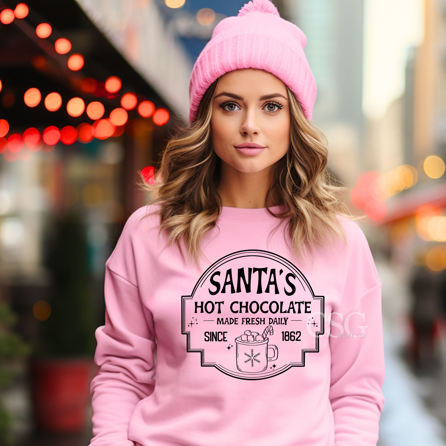 Santa's Hot Chocolate- Sweatshirt