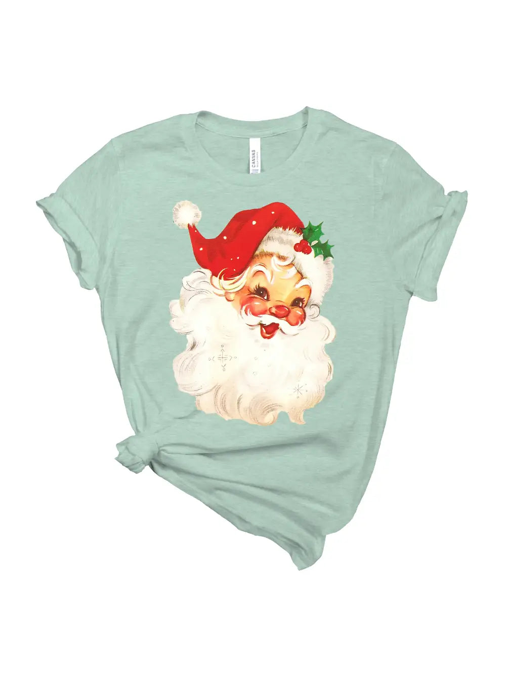 Vintage Santa Face-Adult