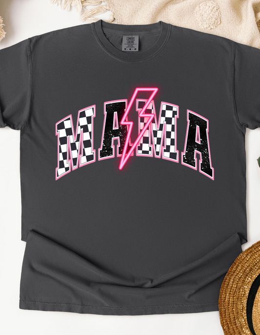 Neon Pink MAMA Tee