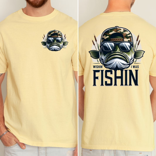 Wishing I Was Fishing-POCKET/BACK